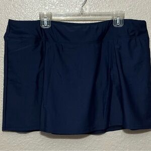 Maxine of Hollywood Navy Tummy Control Swim Skirt